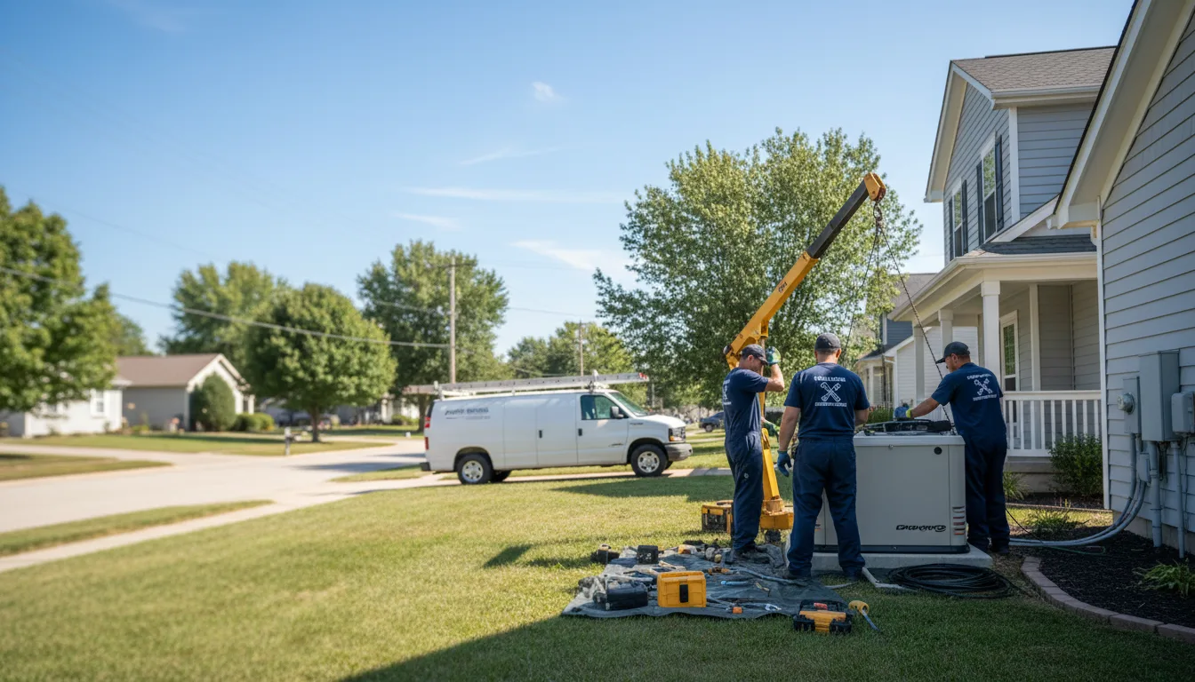 Generator Installation in Fall River, KS near me